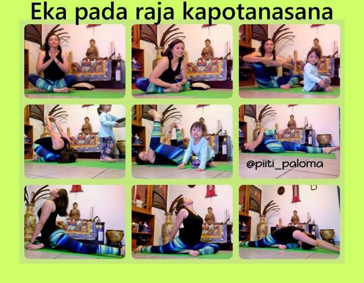 eka pada raja kapotanasana